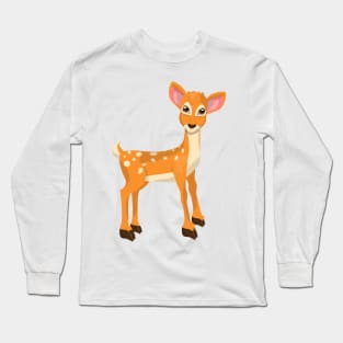 Little Fawn Long Sleeve T-Shirt